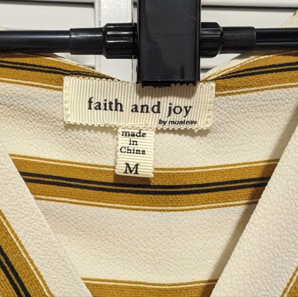 Monteau Faux Wrap Shirt - Picture 3 of 5